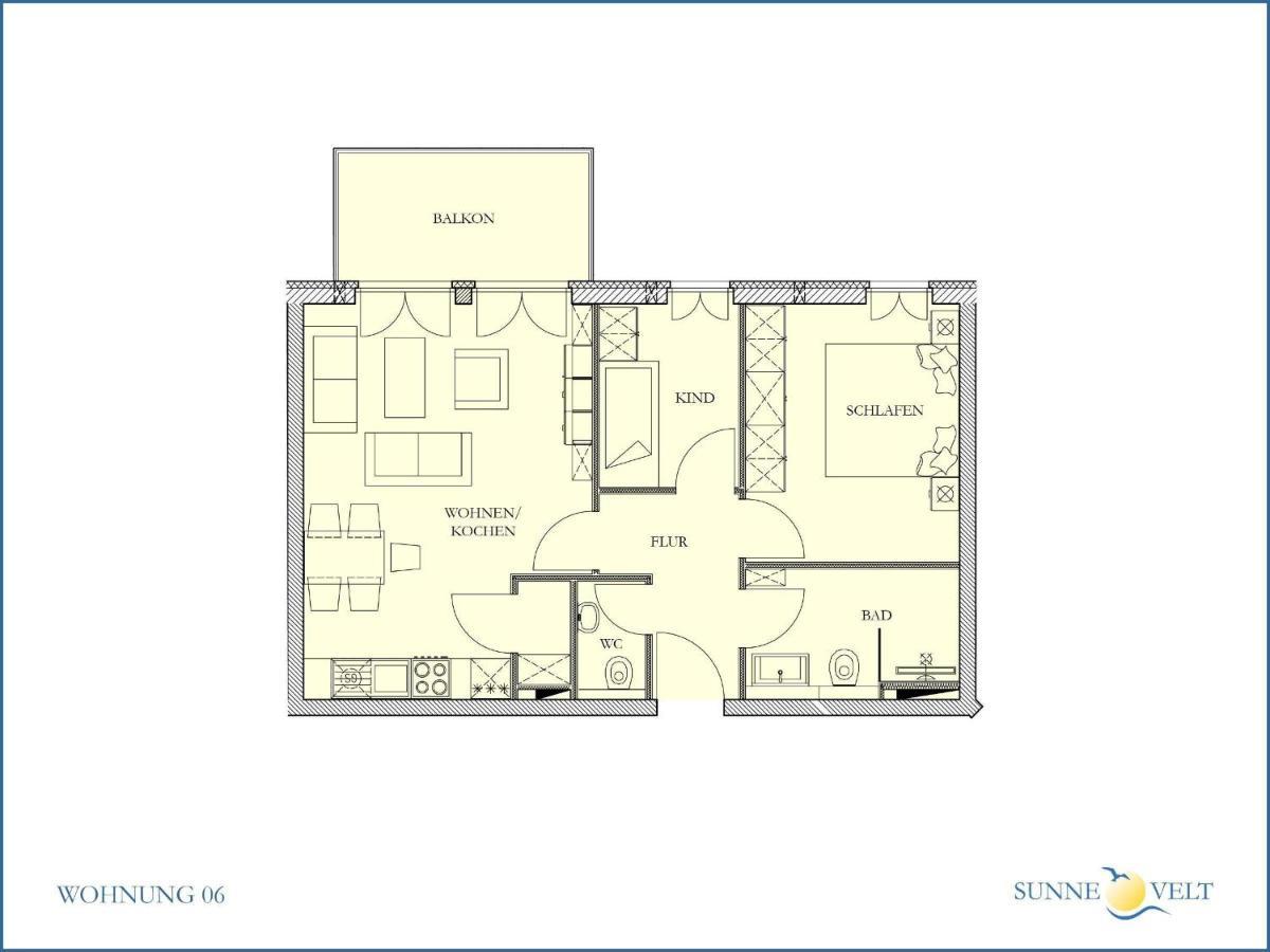 Sunnevelt-Apartment-6 Kuhlungsborn Bagian luar foto
